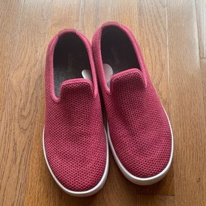 Allbirds pink Tree Loungers size 9